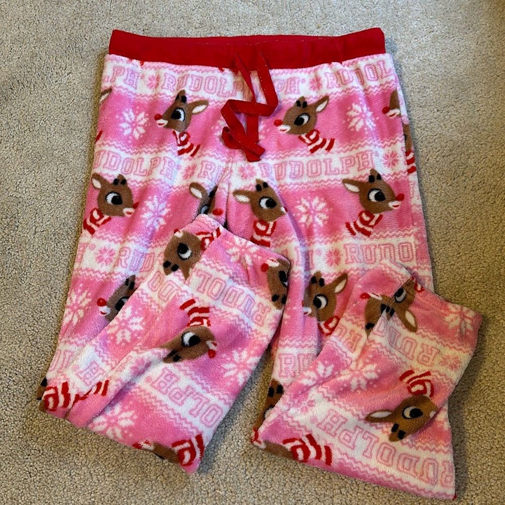 Rudolph Christmas pajama pants